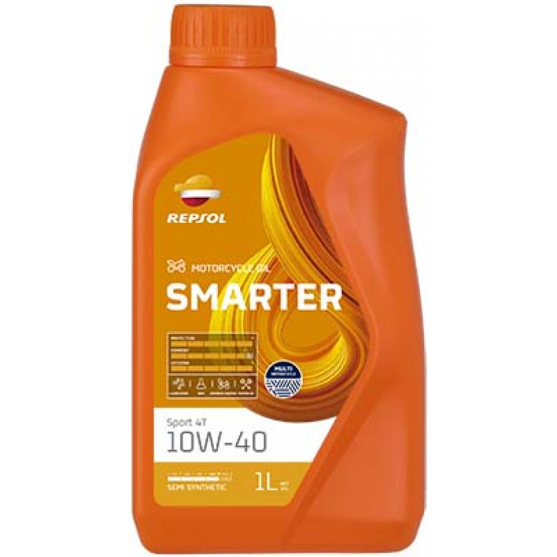 Олива моторна REPSOL SMARTER SPORT 4T 10W-40 1Л